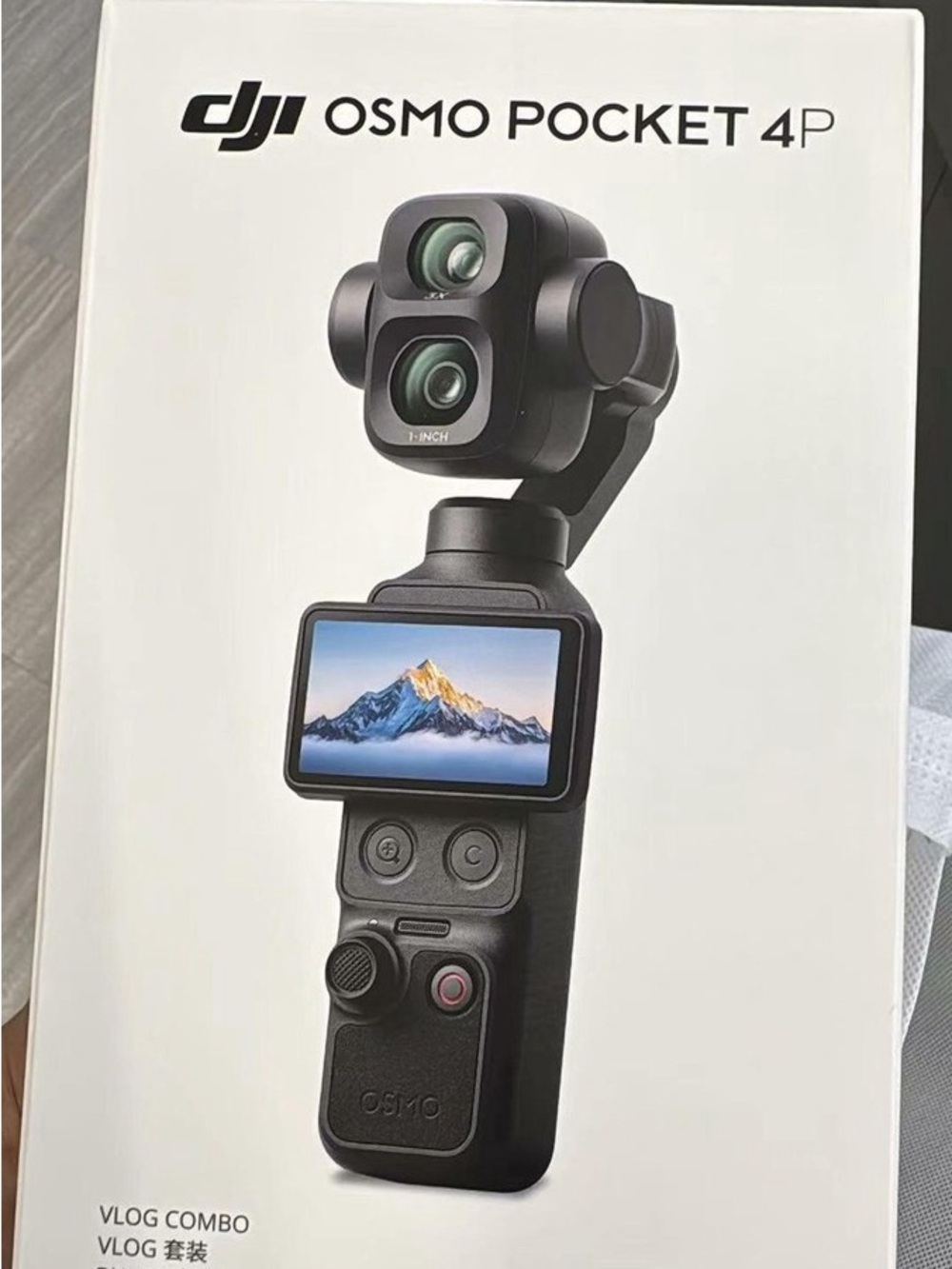 DJI Osmo Pocket 4P Gimbal Camera - Black